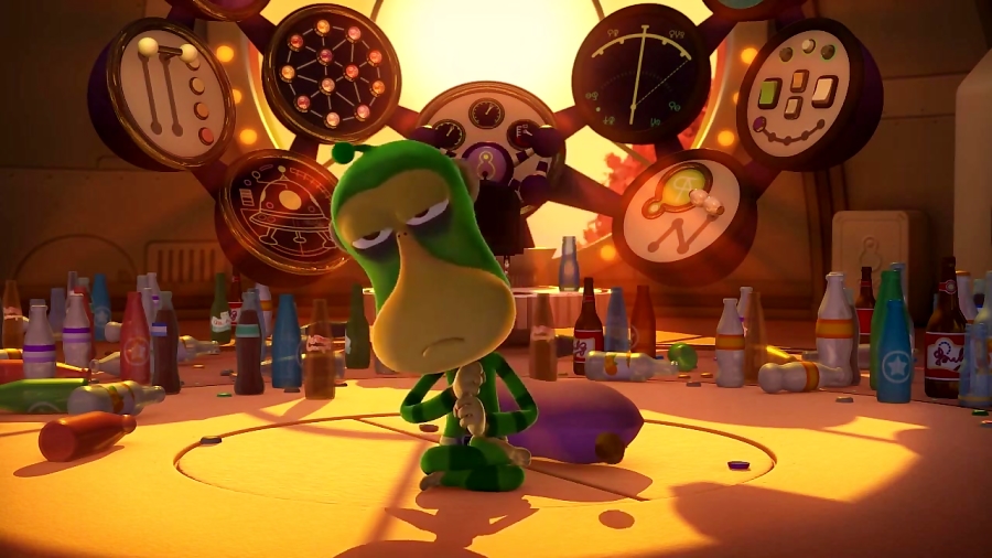 انیمیشن میمون های بیگانه Alien Monkes - قسمت 25